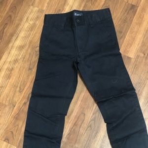 Uniform navy blue pants